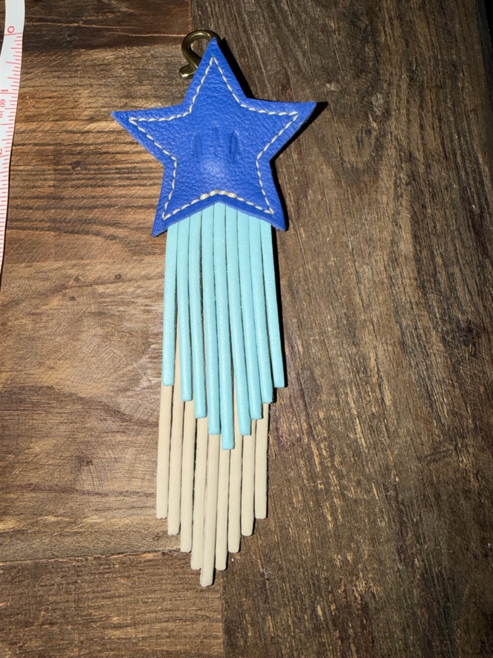 NEW Portland Leather Austin store exclusive Star keychain bag flair